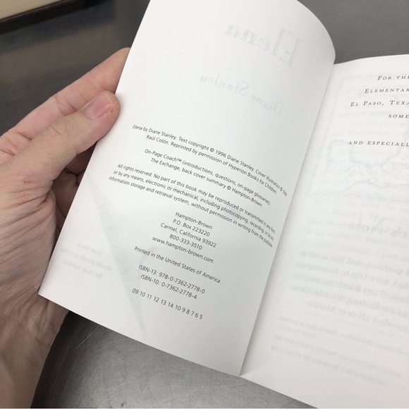 Elena By: Diane Stanley, paperback book - Picture 2 of 5